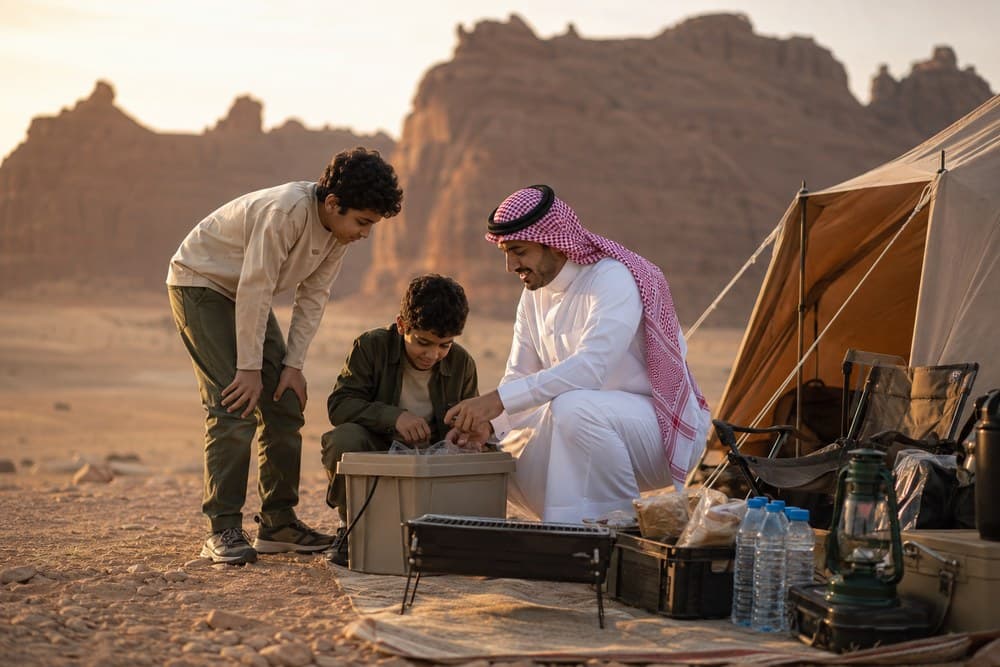 قائمة تجهيز الشواء لرحلات التخييم والكشتات
