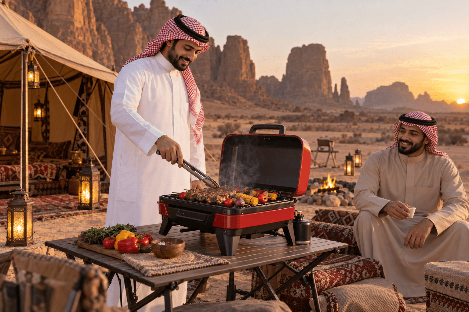 دليل سلامة استخدام شواية الغاز